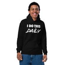 Load image into Gallery viewer, "I Do This Daily" Hooded Athletic Sweater