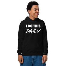 Load image into Gallery viewer, "I Do This Daily" Hooded Athletic Sweater