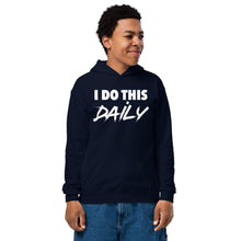 Load image into Gallery viewer, "I Do This Daily" Hooded Athletic Sweater
