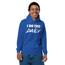 Load image into Gallery viewer, "I Do This Daily" Hooded Athletic Sweater