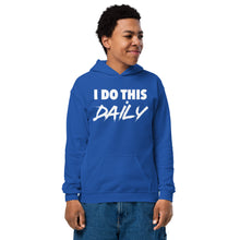 Load image into Gallery viewer, "I Do This Daily" Hooded Athletic Sweater